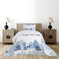 Winter Forest Bedspread Set