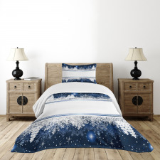 Yule Winter Border Bedspread Set