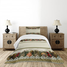 Vintage Ornate Nature Bedspread Set