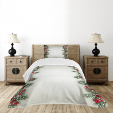 Branch Berry Bedspread Set