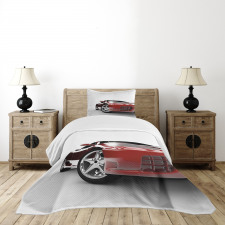 Modern Automobile Car Bedspread Set