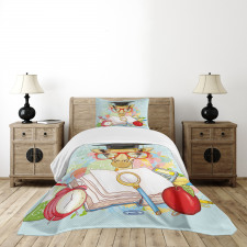 Geek Giraffe Bedspread Set