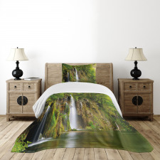 Majestic Waterfall River Bedspread Set