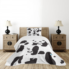 Baby Pandas Bedspread Set