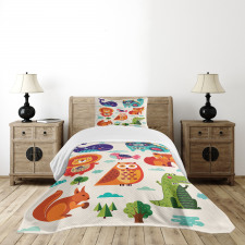 Native Ornate Fun Bedspread Set