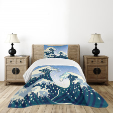 Ocean Wind Art Bedspread Set