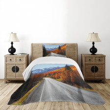 Highway Countryside Travel Bedspread Set