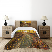 Early Morning in Woodland Bedspread Set