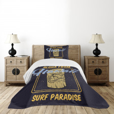 Aloha Hawaiian Bedspread Set