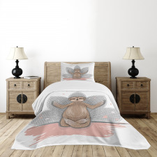 Little Sloth Meditation Bedspread Set