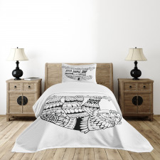 Sloth Bedspread Set