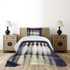 Pins on Alley Bedspread Set