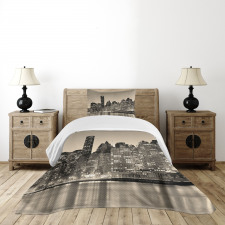 Manhattan City Night Bedspread Set