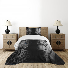 Wild Leopards Bedspread Set