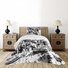 Grunge Artwork Bedspread Set
