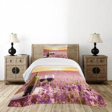 Blooming Lavender Picnic Bedspread Set