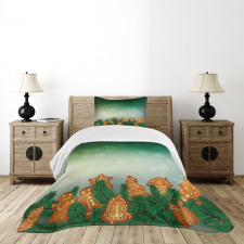 Xmas Cookies Bedspread Set