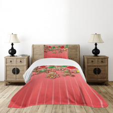 Symbolic Pastry Bedspread Set