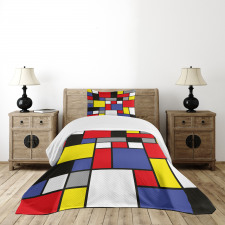 Colorful Pop Design Bedspread Set