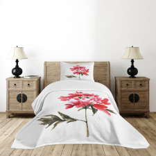 Japanese Ink Wash Painting Bedspread Set