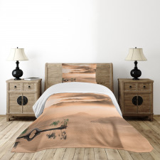 Chinese Lake Landscape Bedspread Set