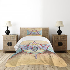 Wings Eye Mystical Bedspread Set