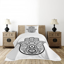 Nature Tribal Boho Art Bedspread Set