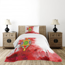 Lively Colors Ancient Times Bedspread Set