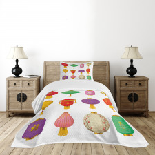 Chinese Celebration Bedspread Set