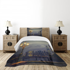 Westminster Bridge London Bedspread Set