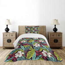 Exotic Nature Image Bedspread Set