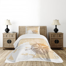 Nautical Ship Rope Cool Bedspread Set