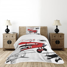 Biplanes Set Bedspread Set