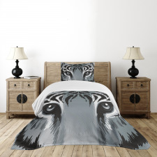 Tiger Sharp Eyes Wildlife Bedspread Set