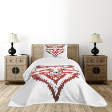 Patterned Animal Bedspread Set