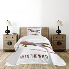 Jumping Fox Wild Woodland Bedspread Set
