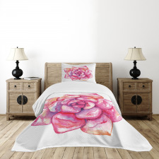 Tropical Mexican Flora Bedspread Set