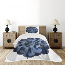 Echeveria Cactus Blossom Bedspread Set