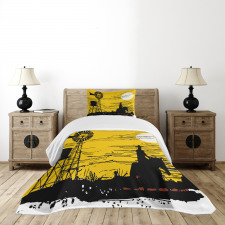 Australia Sunset View Bedspread Set