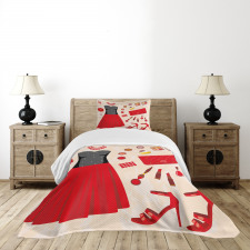 Evening Party Bedspread Set