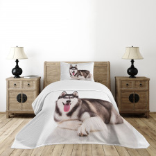 Funny Siberian Bedspread Set