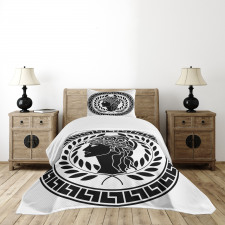 Roman Muse Portrait Bedspread Set