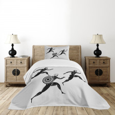 Spartan Runners Body Bedspread Set