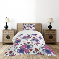 Colorful Corsage Bedspread Set