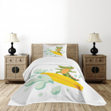 Crocodile Bedspread Set