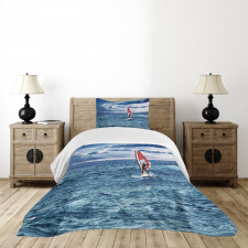 Windsurfer on Sea Bedspread Set