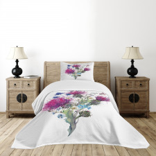 Summer Meadow Herbs Bedspread Set