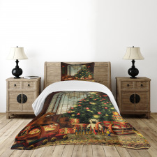 Xmas Tree Bedspread Set