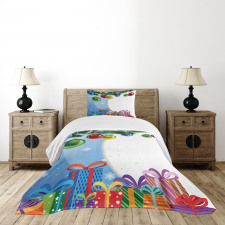 Surprise Boxes Balls Bedspread Set