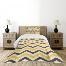 Large Zigzags Bedspread Set